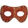 Studded Stranger Masquerade Mask (Brown)