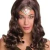 JL Wonder Woman Adult Wig -Video Game Costumes Shop R34604 full 1