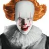 IT Pennywise Adult Wig -Video Game Costumes Shop R34721 full 1