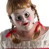Annabelle Creation Mask And Wig -Video Game Costumes Shop R39024 full 1