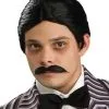Gomez Addams Wig And Moustache 1 Gomez Addams Wig And Moustache -Video Game Costumes Shop R51737 full 1