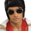 Deluxe Elvis Adult Wig -Video Game Costumes Shop R51790 full 1