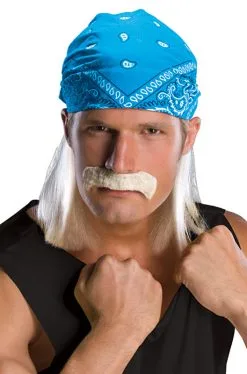 Wrestling Star Adult Wig