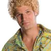 Tight Fro Wig (Blonde) -Video Game Costumes Shop R51872 full 1
