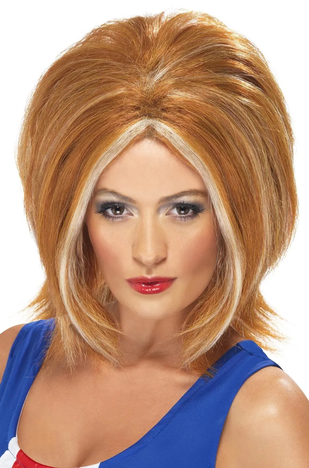Girl Power Adult Wig 3 Girl Power Adult Wig