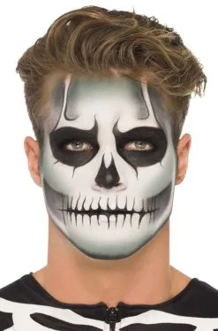 Glow In The Dark Skeleton Make-Up Kit