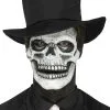 Skeleton Face Prosthetic -Video Game Costumes Shop SM46785 full 1