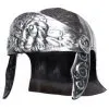 Gladiator Lion Helmet Silver 1 Gladiator Lion Helmet Silver -Video Game Costumes Shop U28751 full 1