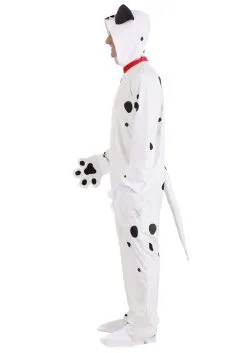 Fun Costumes Pongo Costume For Men From Disney's 101 Dalmatians -Video Game Costumes Shop adult 101 dalmatians pongo costume onesie alt 7