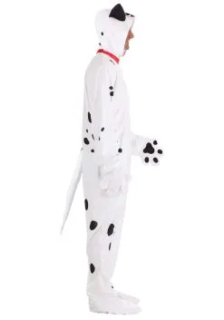 Fun Costumes Pongo Costume For Men From Disney's 101 Dalmatians -Video Game Costumes Shop adult 101 dalmatians pongo costume onesie alt 9 upd