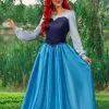 Armada Disney's The Little Mermaid Ariel Blue Costume Dress For Women -Video Game Costumes Shop adult ariel blue dress costume 2