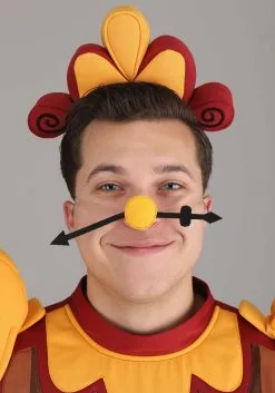 Fun Costumes Cogsworth Costume For Men From Disney's Beauty And The Beast -Video Game Costumes Shop adult beauty and the beast cogsworth costume alt 1