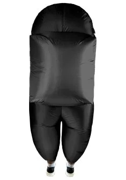 Studio Halloween Black Sus Crewmate Killer Costume For Adults -Video Game Costumes Shop adult black sus crewmate killer costume alt 1