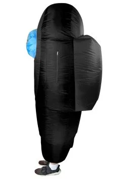 Studio Halloween Black Sus Crewmate Killer Costume For Adults -Video Game Costumes Shop adult black sus crewmate killer costume alt 2