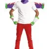 Disguise Adult Buzz Lightyear Costume Kit 1 Disguise Adult Buzz Lightyear Costume Kit -Video Game Costumes Shop adult buzz lightyear costume kit