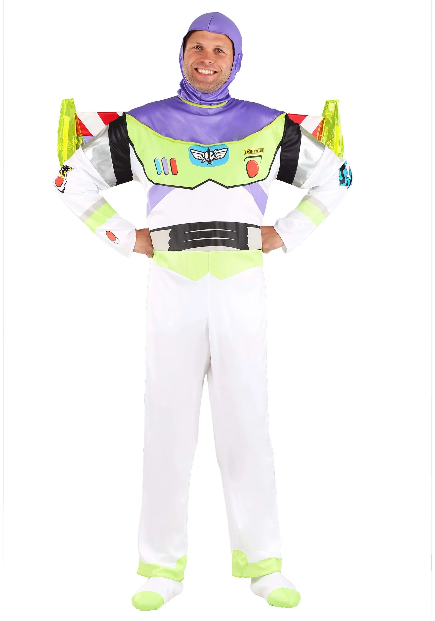 Disguise Deluxe Disney Toy Story Buzz Lightyear Costume For Adults 3 Disguise Deluxe Disney Toy Story Buzz Lightyear Costume For Adults