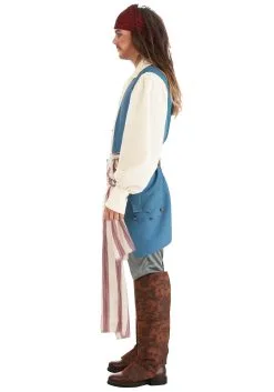 Fun Costumes Captain Jack Sparrow Costume From Disney's Pirates Of The Caribbean -Video Game Costumes Shop adult captain jack sparrow costume alt 10