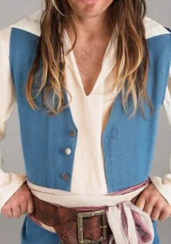 Fun Costumes Captain Jack Sparrow Costume From Disney's Pirates Of The Caribbean -Video Game Costumes Shop adult captain jack sparrow costume alt 12