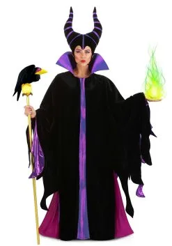 Fun Costumes Disney Classic Maleficent Costume For Adults -Video Game Costumes Shop adult classic maleficent costume alt 2