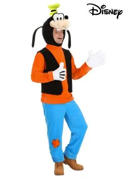 Fun Costumes Deluxe Goofy Costume For Adults -Video Game Costumes Shop adult deluxe goofy costume alt 6