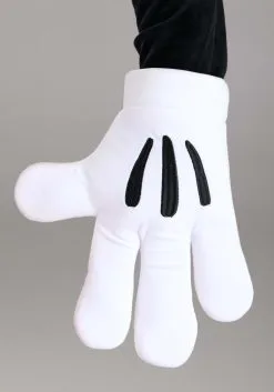 Fun Costumes Deluxe Mickey Mouse Disney Costume For Adults -Video Game Costumes Shop adult deluxe mickey mouse costume alt 5