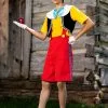 Fun Costumes Deluxe Disney Pinocchio Costume For Adults -Video Game Costumes Shop adult deluxe pinocchio costume 0