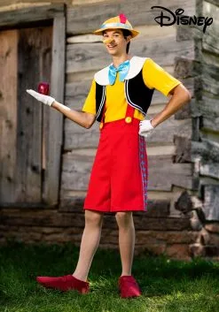 Fun Costumes Deluxe Disney Pinocchio Costume For Adults