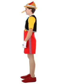 Fun Costumes Deluxe Disney Pinocchio Costume For Adults -Video Game Costumes Shop adult deluxe pinocchio costume alt 2