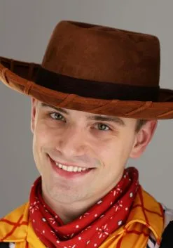 Fun Costumes Men's Disney Deluxe Woody Toy Story Costume -Video Game Costumes Shop adult deluxe woody toy story costume alt 10