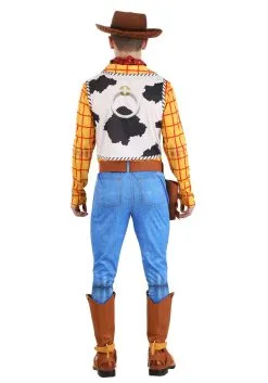 Fun Costumes Men's Disney Deluxe Woody Toy Story Costume -Video Game Costumes Shop adult deluxe woody toy story costume alt 11