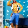 Fun Costumes Men's Disney Deluxe Woody Toy Story Costume -Video Game Costumes Shop adult disney deluxe woody toy story costume 0