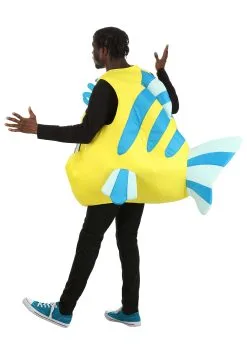 Fun Costumes Disney Flounder Costume For Adults 9 Fun Costumes Disney Flounder Costume For Adults -Video Game Costumes Shop adult flounder costume alt 2