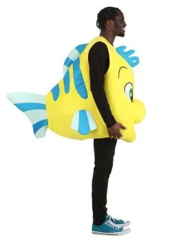 Fun Costumes Disney Flounder Costume For Adults 11 Fun Costumes Disney Flounder Costume For Adults -Video Game Costumes Shop adult flounder costume alt 4