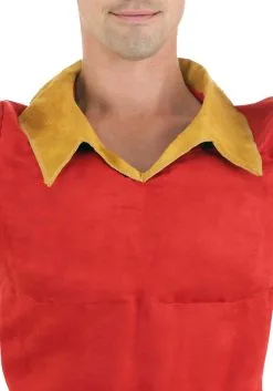 Disguise Limited Disney Beauty And The Beast Men's Gaston Costume -Video Game Costumes Shop adult gaston costume alt 2