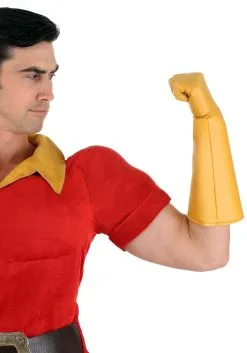 Disguise Limited Disney Beauty And The Beast Men's Gaston Costume -Video Game Costumes Shop adult gaston costume alt 3