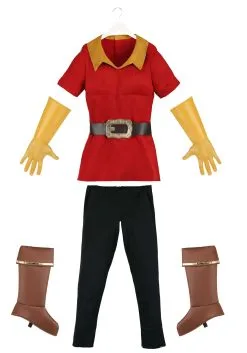 Disguise Limited Disney Beauty And The Beast Men's Gaston Costume -Video Game Costumes Shop adult gaston costume alt 9