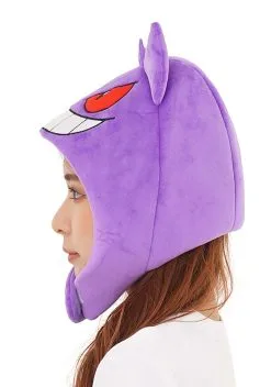 Sazac Gengar Pokémon Headpiece For Adults 7 Sazac Gengar Pokémon Headpiece For Adults -Video Game Costumes Shop adult gengar pokemon headpiece alt 2