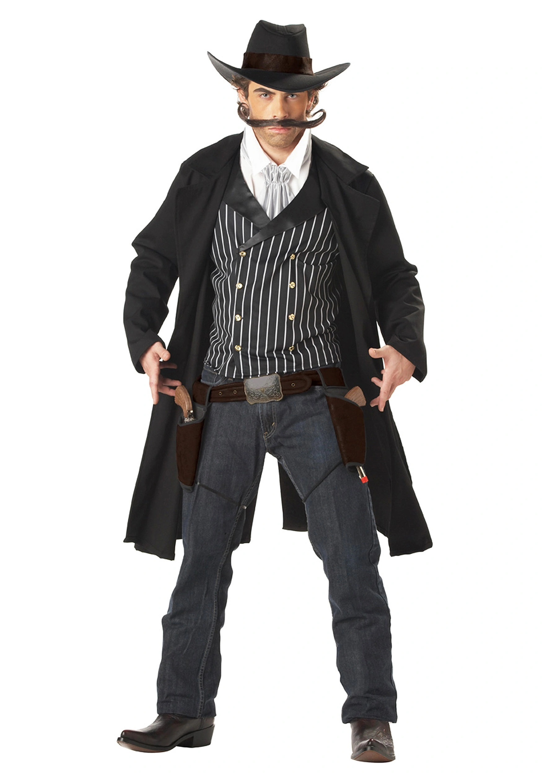 California Costume Collection Adult Gunfighter Western Costume 3 California Costume Collection Adult Gunfighter Western Costume