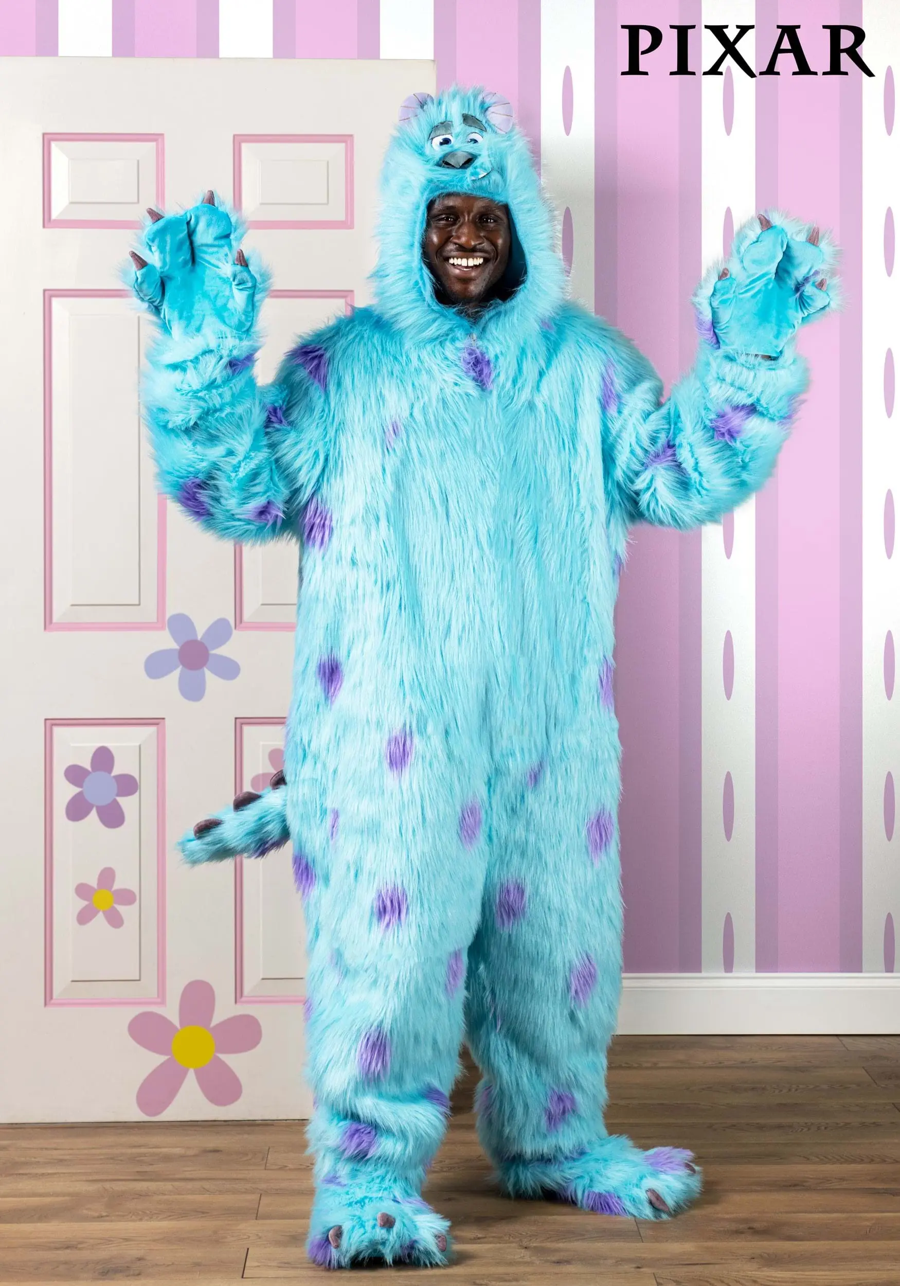 Zhenjiang Lian Yew Every Age Garment Accessories A Hooded Disney Monsters Inc Sulley Costume For Adults 3 Zhenjiang Lian Yew Every Age Garment Accessories A Hooded Disney Monsters Inc Sulley Costume For Adults