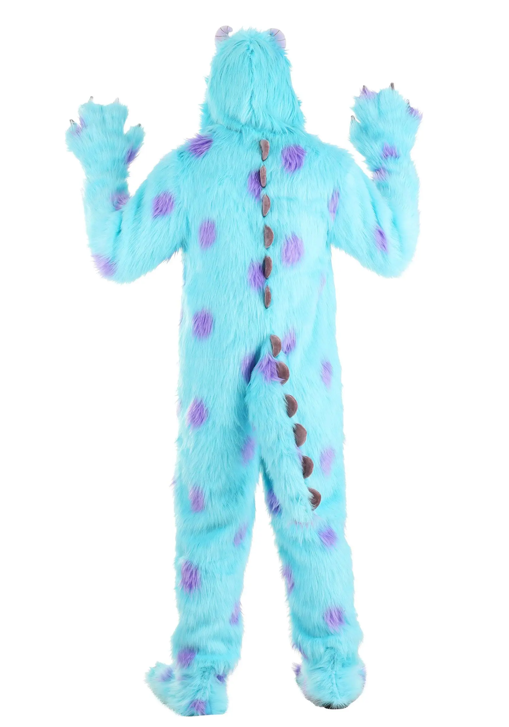 Zhenjiang Lian Yew Every Age Garment Accessories A Hooded Disney Monsters Inc Sulley Costume For Adults 4 Zhenjiang Lian Yew Every Age Garment Accessories A Hooded Disney Monsters Inc Sulley Costume For Adults - Image 2