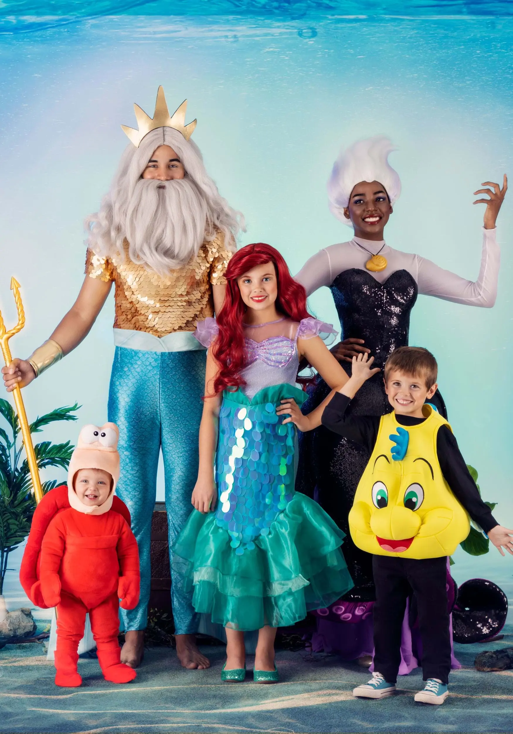 Fun Costumes Disney The Little Mermaid King Triton Costume For Men 5 Fun Costumes Disney The Little Mermaid King Triton Costume For Men - Image 3
