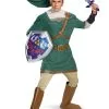 Disguise Adult Link Prestige Costume -Video Game Costumes Shop adult link prestige costume