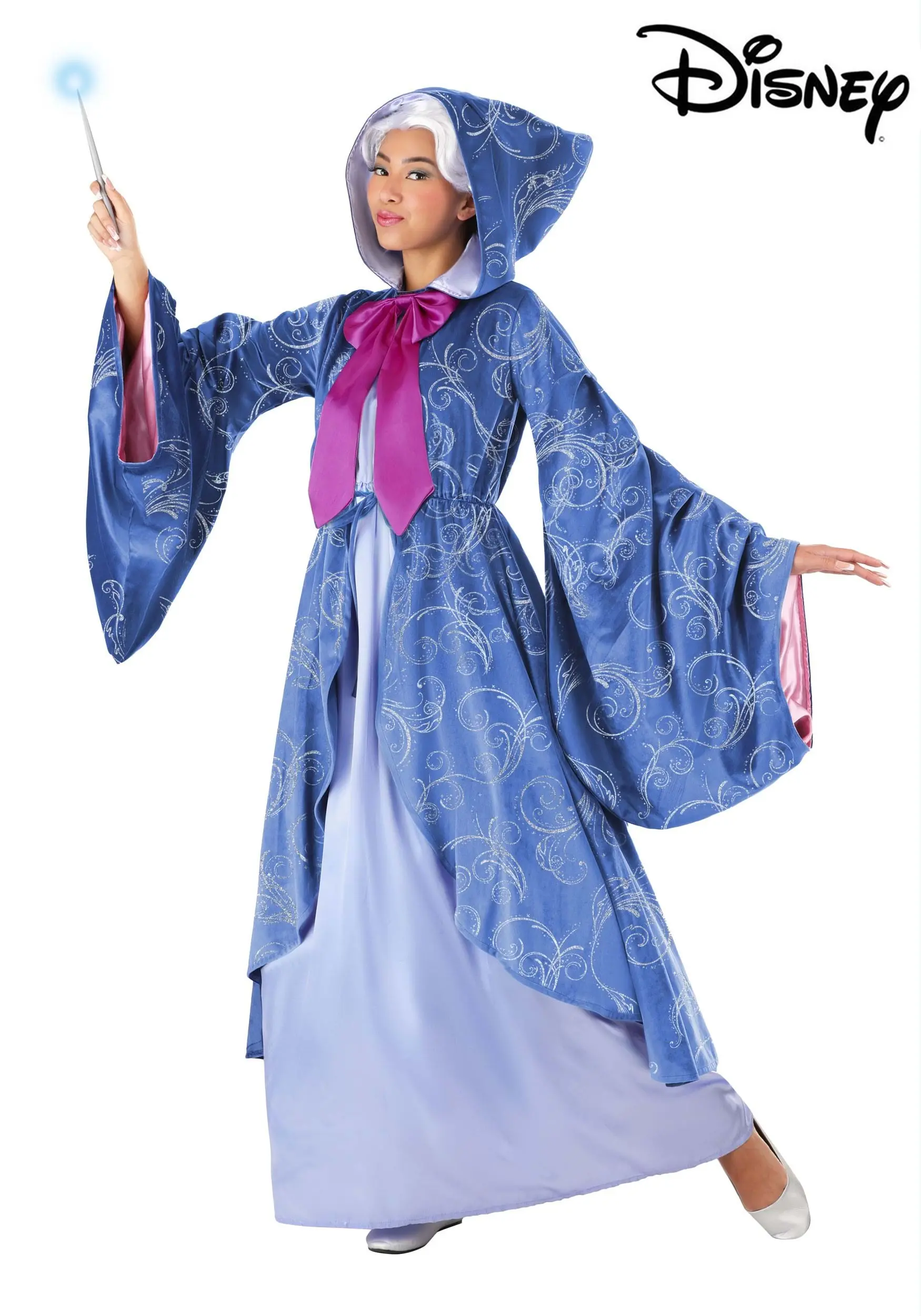 Fun Costumes Disney Premium Fairy Godmother Adult Costume 8 Fun Costumes Disney Premium Fairy Godmother Adult Costume - Image 6