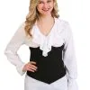 Fun Costumes Ruffled Pirate Blouse For Adults -Video Game Costumes Shop adult ruffled pirate blouse