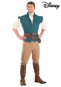 Fun Costumes Flynn Rider Costume For Men From Disney's Tangled -Video Game Costumes Shop adult tangled flynn rider costume alt 6