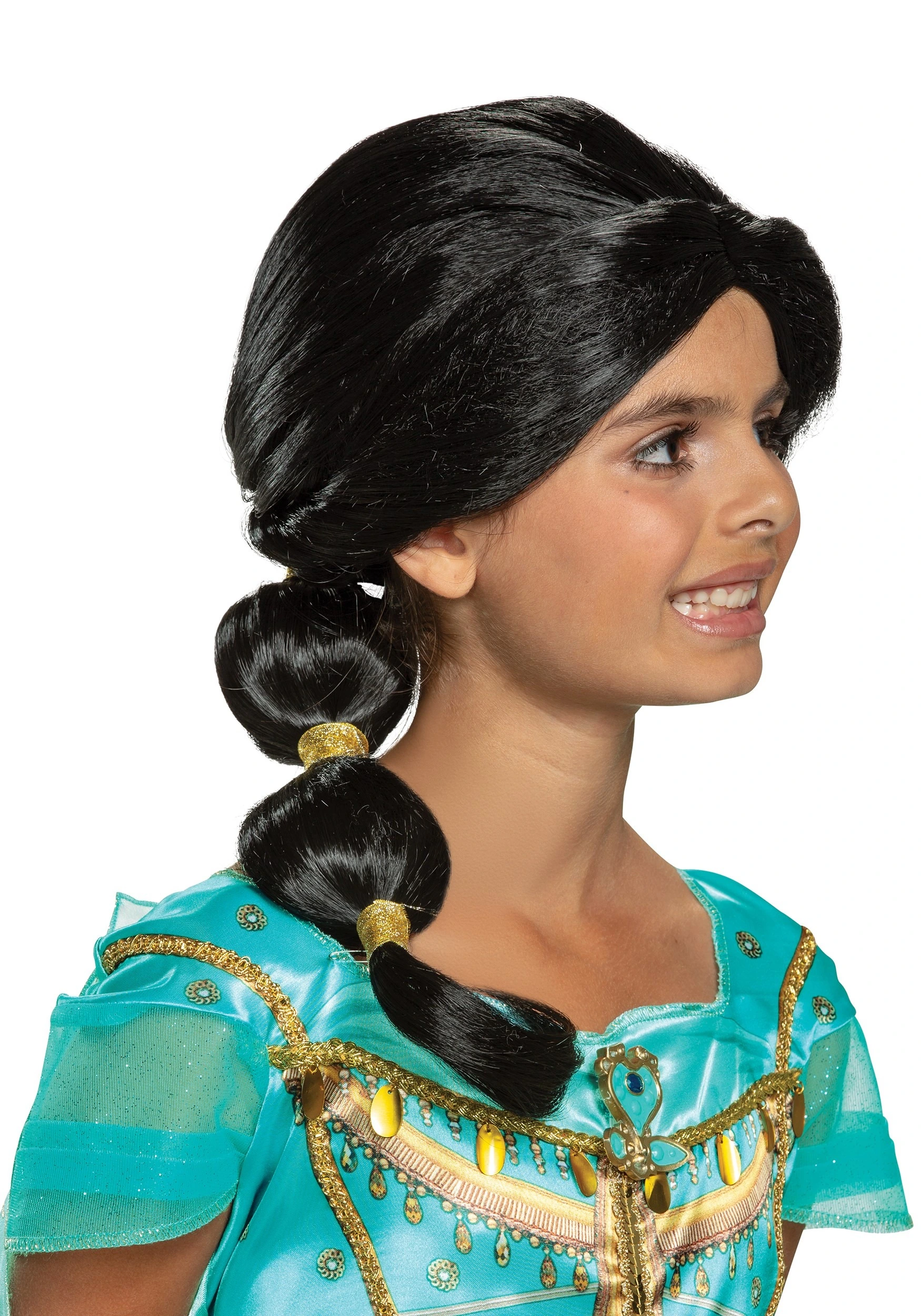 Disguise Aladdin Live Action Kid Jasmine Wig 3 Disguise Aladdin Live Action Kid Jasmine Wig