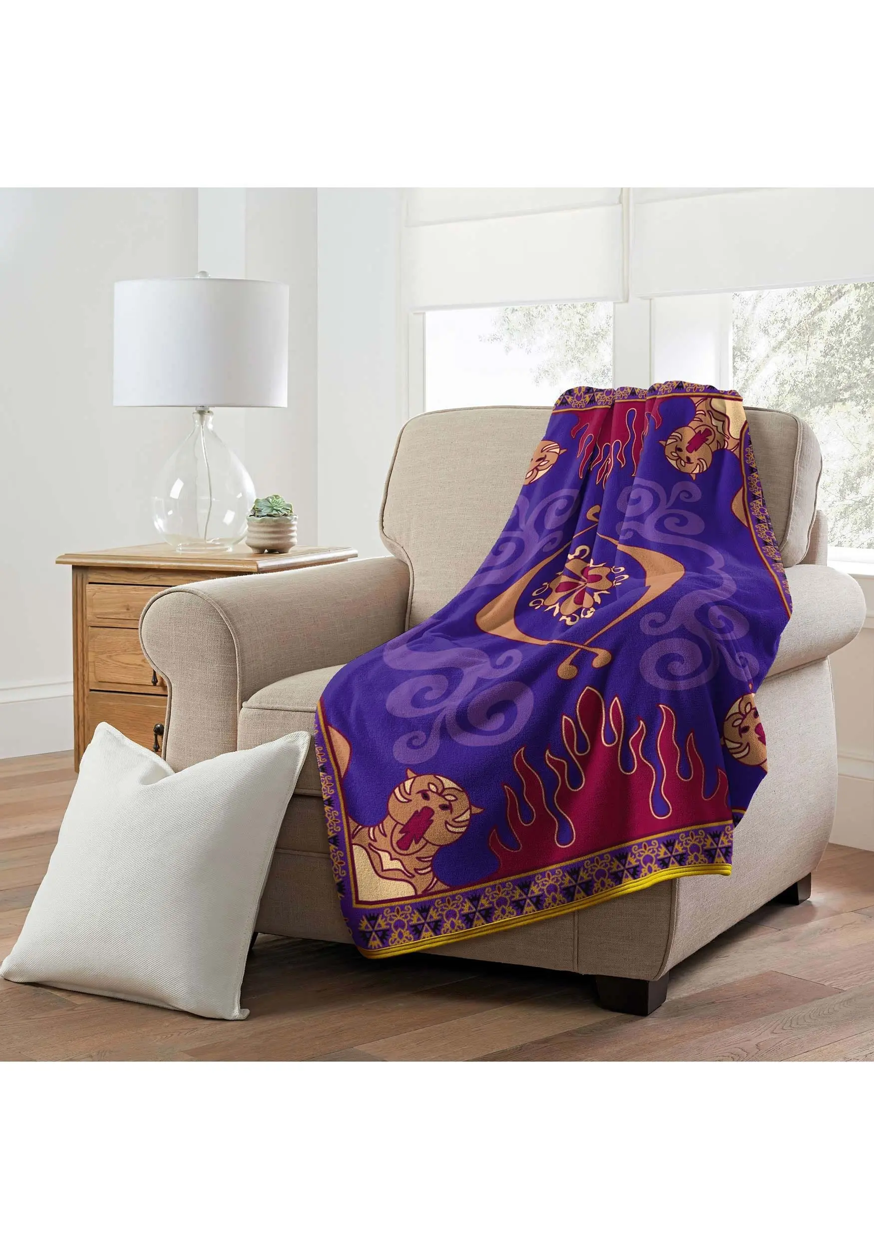 Northwest Company Aladdin Magic Carpet Micro Raschel Throw Blanket 3 Northwest Company Aladdin Magic Carpet Micro Raschel Throw Blanket