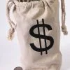 Forum Novelties, Inc Bank Money Bag -Video Game Costumes Shop bank money bag