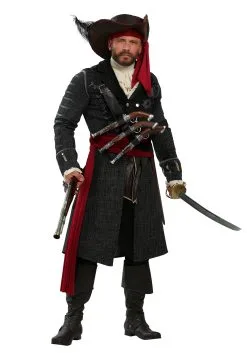 Fun Costumes Blackbeard Plus Size Men's Costume