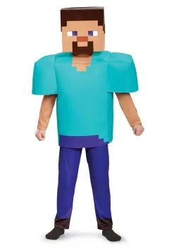 Disguise Minecraft Steve Deluxe Boy's Costume